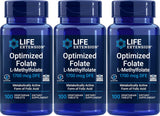 Suplemento Life Extension Folato optimizado 1700 mcg DFE