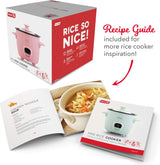 Olla arrocera DASH Mini con función mantener caliente, 0.5 qt