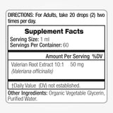 Extracto de Valeriana Pura - Ultra Absorción, Sin Alcohol, Valeriana