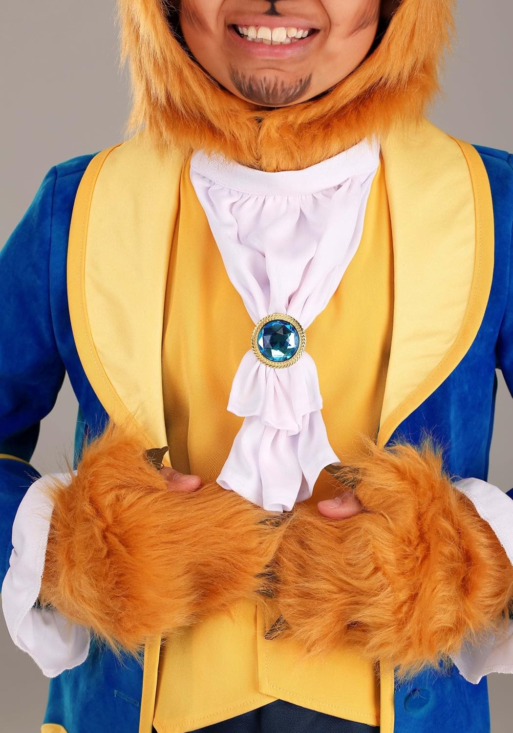 Disfraz de la Bella y la Bestia para niños talla L