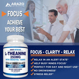 Suplemento L-Teanina 250mg (Extra Fuerza) con Inositol 100mg
