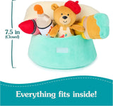 Set de Juguetes de Peluche GUND Baby, Sensory 5 Piezas, 7.5”