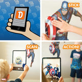 Wall Palz Vinilos Decorativos Captain America 27 Realidad Aumentada