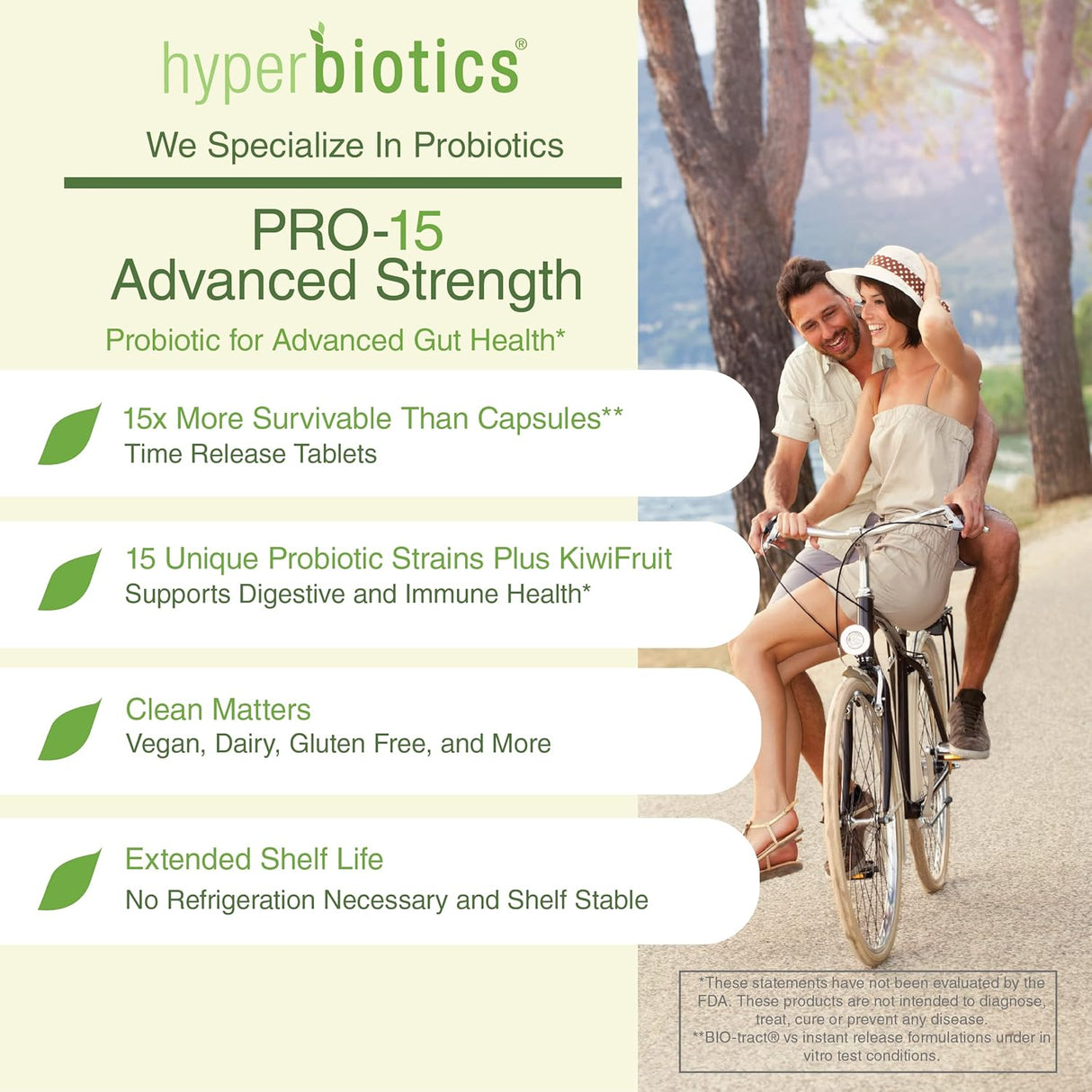 Suplementos Fuerza Probiotios  con extracto de Kiwi  60 und