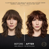Coloración permanente para el cabello, desafía la decoloración + brillo