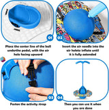 Pogo Jumper BoterLun, con manija, para niños y adultos