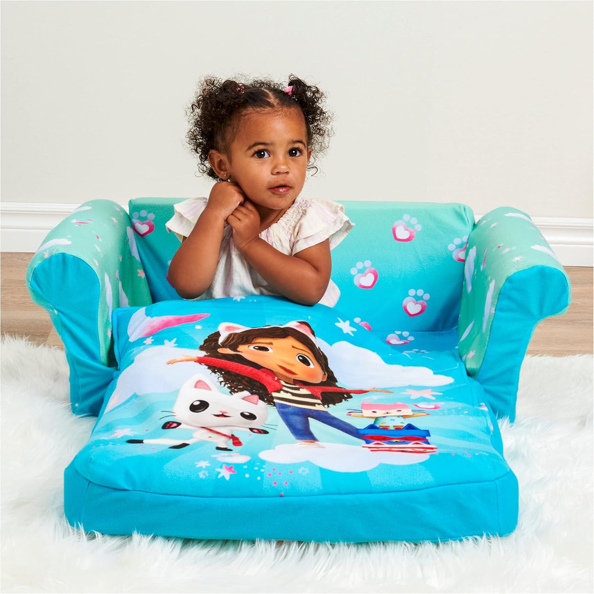 Silla convertible en cama con manta 3 en 1 para bebé