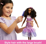 Barbie: Muñeca Preescolar Brooklyn con Cuerpo Flexible y Accesorios