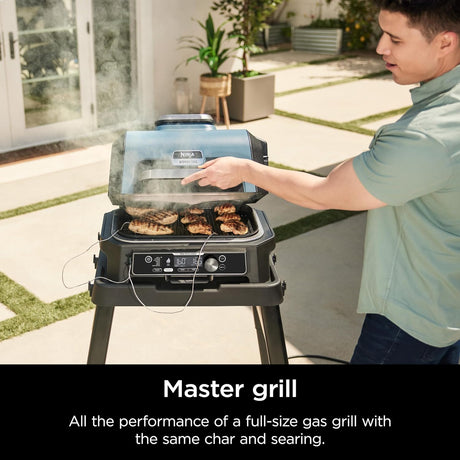 Parrilla y Ahumador 7 en 1 Bluetooth OG951 Woodfire XL