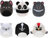 Peluches Squishmallows de 2 pulgadas - Set de 6 personajes