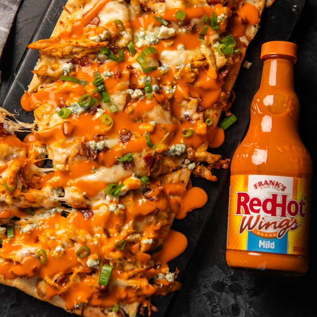 Frank's RedHot Salsa picante de alas suaves, 12 onzas líquidas