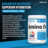 Amino IV BCAA & EAA PEScience, Hidratación y Recuperación, 60 Scoop