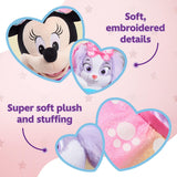 Peluche de minnie mouse con carriola y perrito