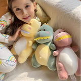 Lindo y suave peluche de Dinosaurio color verde