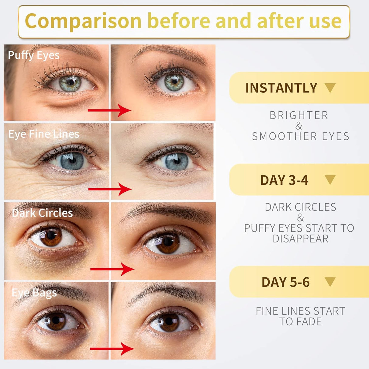 Parches para debajo de los ojos 30 pares