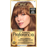 Coloración permanente para el cabello + brillo, 6AM