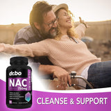 Suplemento NAC Píldoras  N-acetil cisteína de vitamina pura