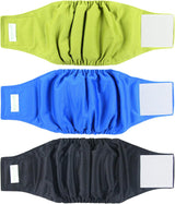 wegreeco - Pañales lavables perros paquete de 3 talla S