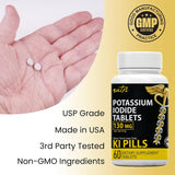 Suplemento comprimidos de yoduro de potasio 130 mg  120 und
