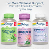 Solaray Aceite de Orégano 57 mg - 60 Cápsulas, 70% Carvacrol