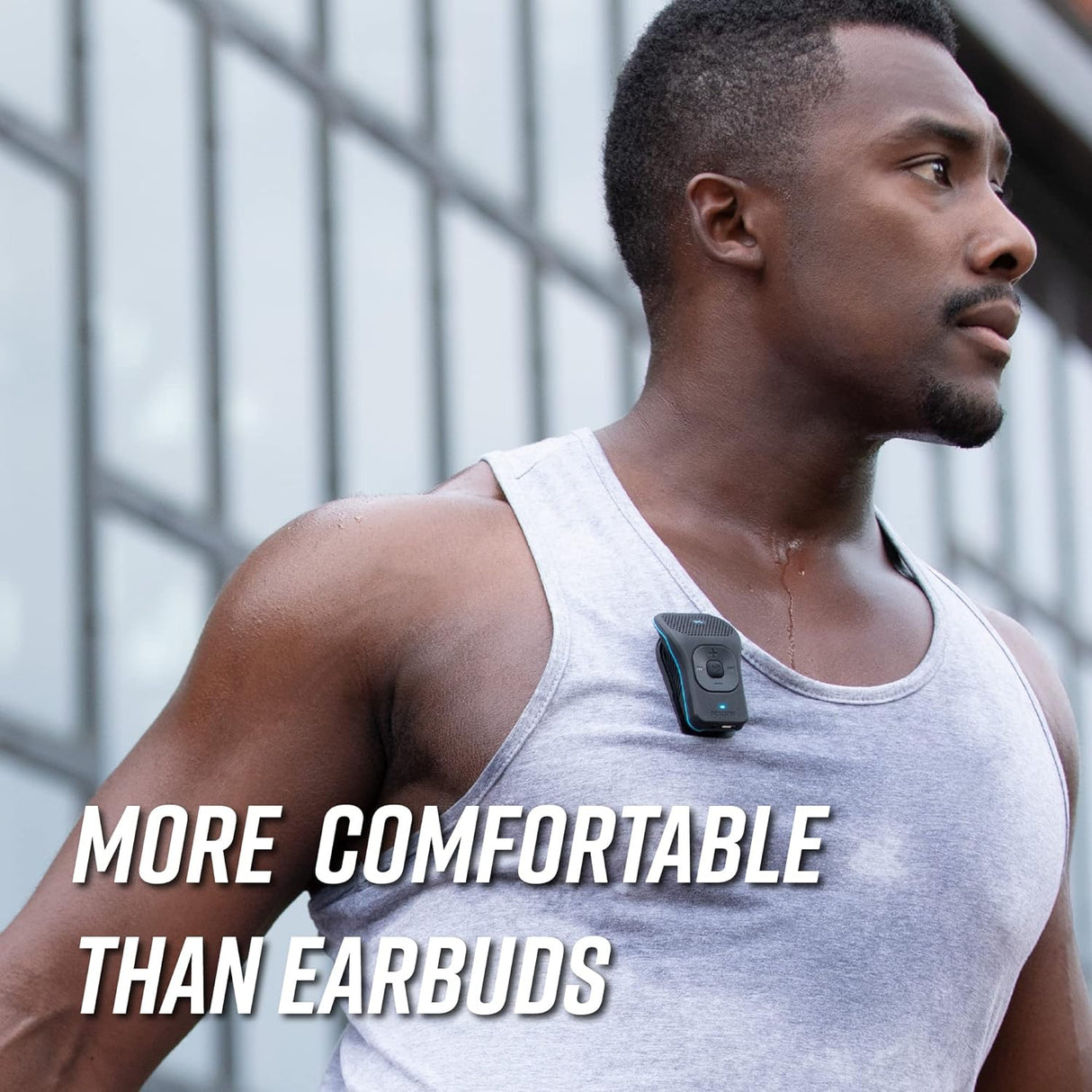 Altavoz Bluetooth Portátil Impermeable con Clip Magnético