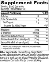 Suplemento apoyo ocasional para dormir 3 mg de melatonina