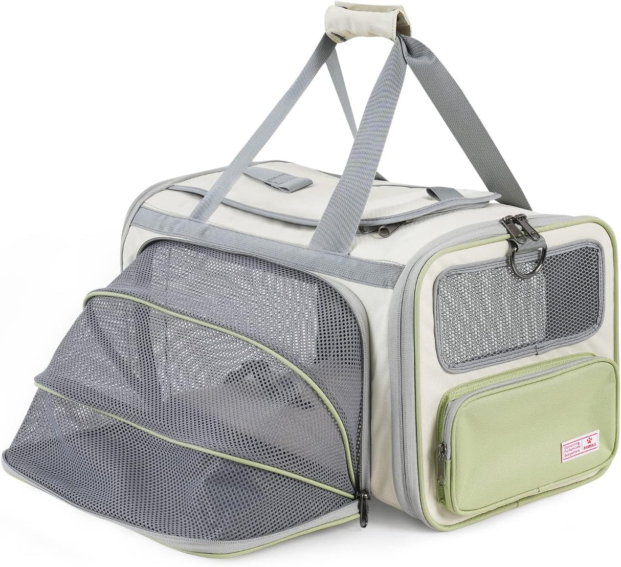 Transportín Pawaii para gatos, suave, plegable y cómodo.