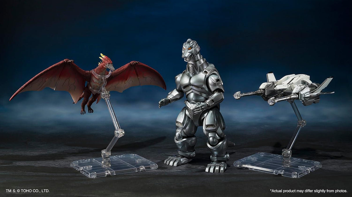 Figurita Mechagodzilla y Garuda, Bandai S.H.MonsterArts, Ver. Makuhari