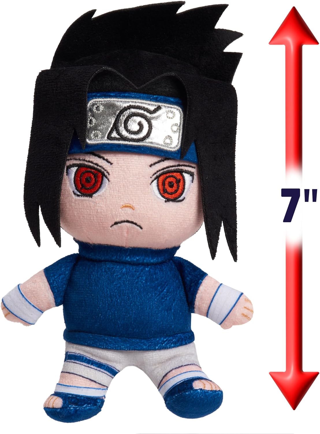 Plush Sasuke 7 Pulgadas Just Play, Juguetes para Niños 3+