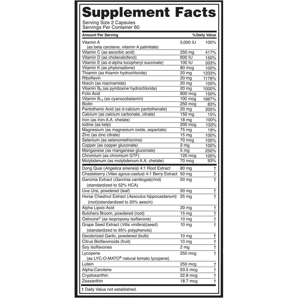 Suplemento pti-women Multivitamínico para mujer 2 pack
