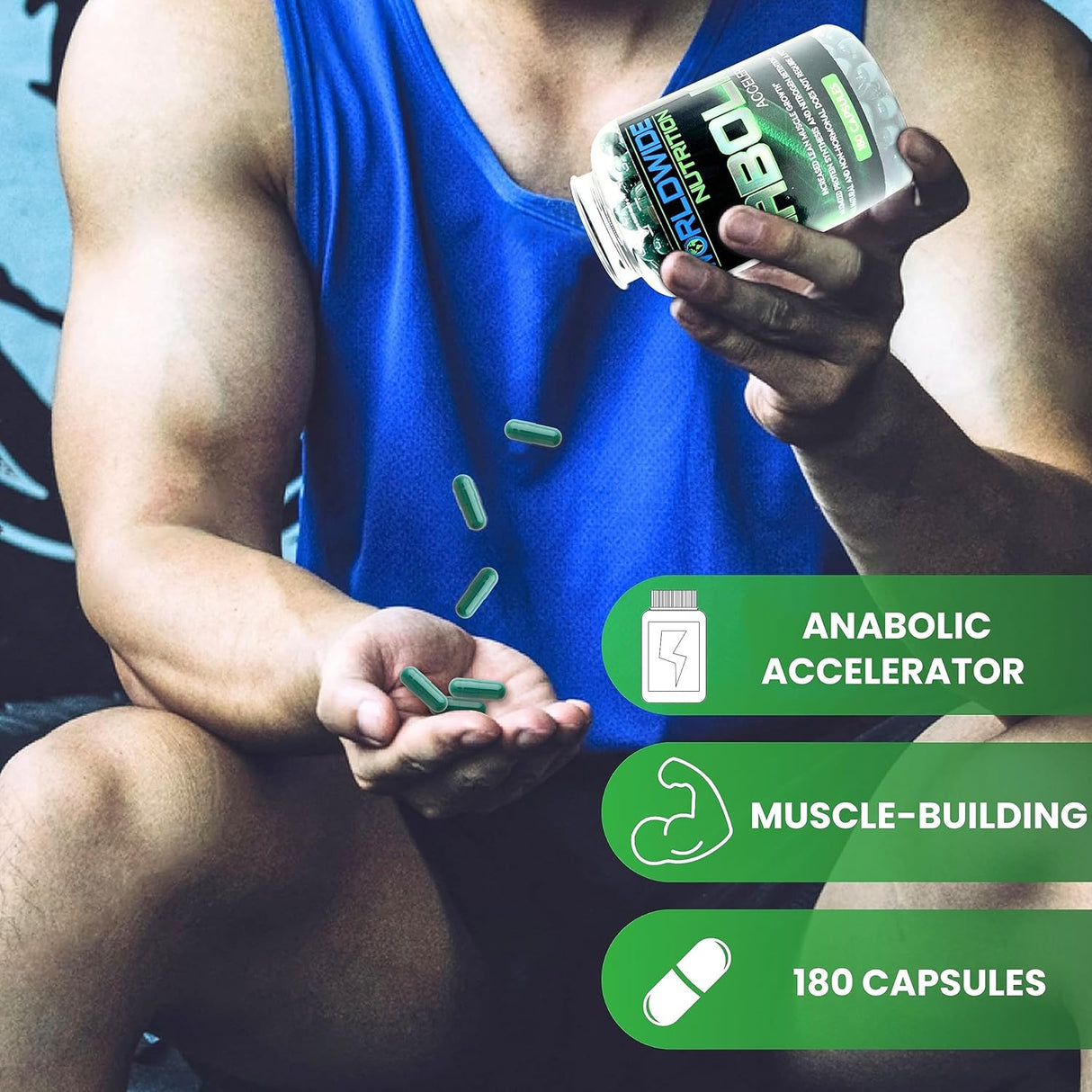 Suplemento vitamínico con acelerador anabólico
