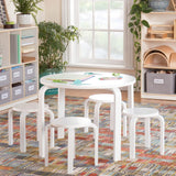 Mesas y Sillas para Niños nórdicas para niños blanco