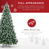 Árbol de Navidad 6ft Best Choice Products, 1000 puntas PVC