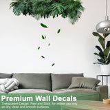 Adhesivo de Pared Hoja de Palma Tropical Decoración Removible