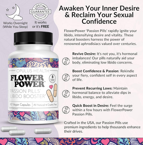 potenciador de la libido Passion Pills para mujeres