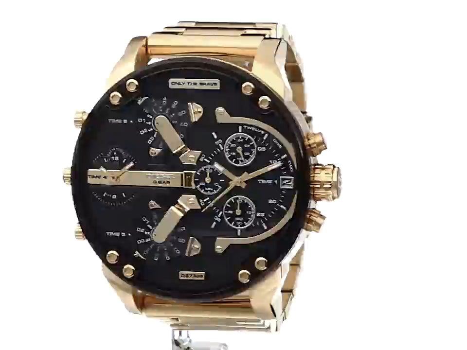 Reloj cronógrafo para hombre con cronógrafo de acero