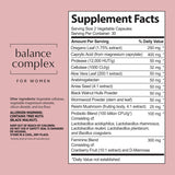 Suplmento Equilibrio complejo dietético de la salud vaginal