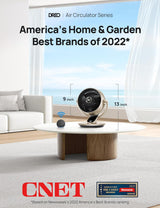 Ventilador Dreo 13 Oscilante 4 Velocidades 12H Temporizador