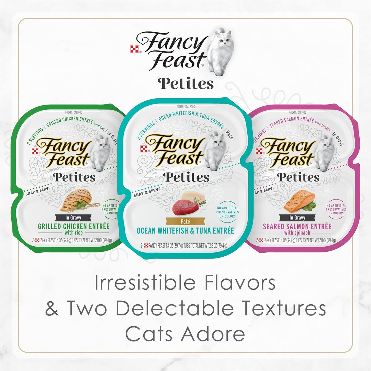 Comida Húmeda para Gatos Purina Fancy Feast Salmón Alaskano 12x2.8oz