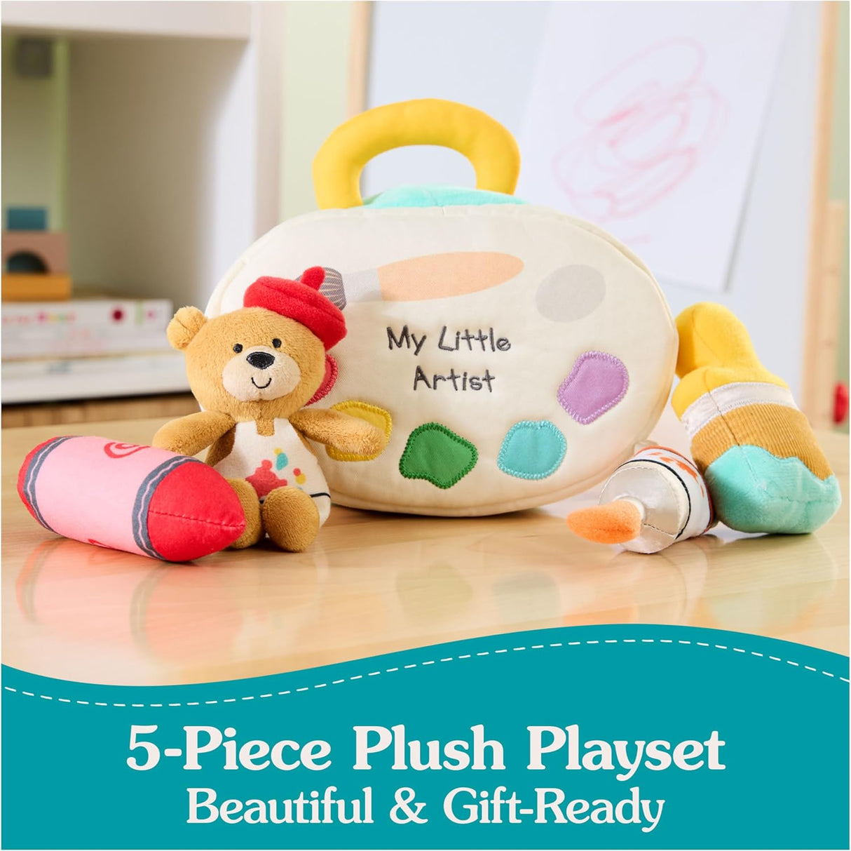 Set de Juguetes de Peluche GUND Baby, Sensory 5 Piezas, 7.5”