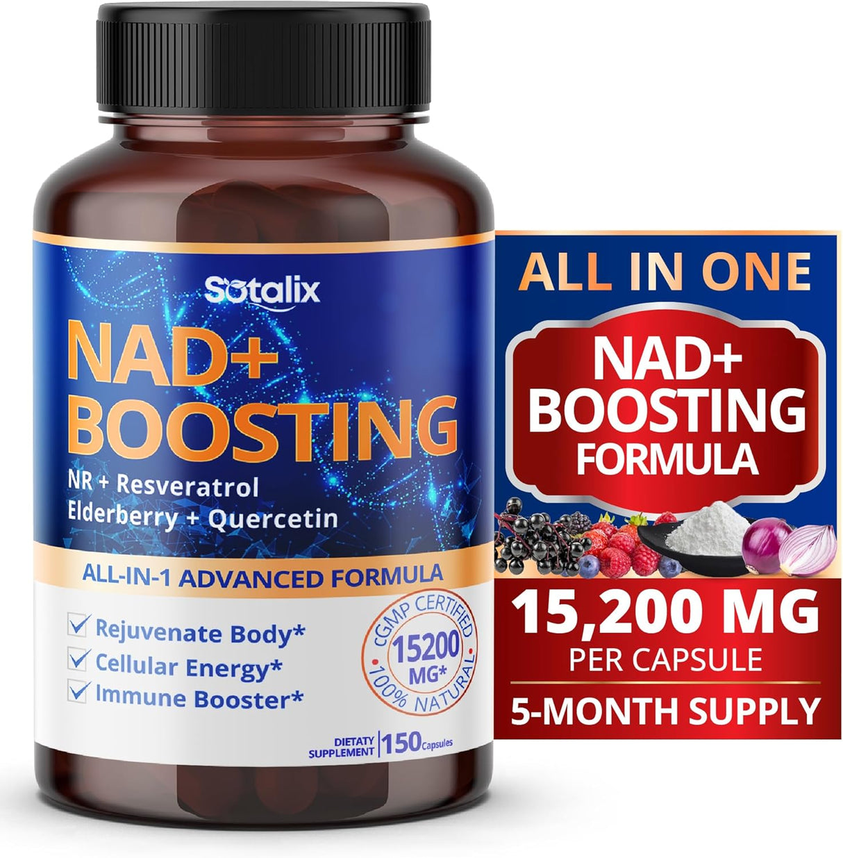Suplemento resveratrol refuerzo inmunológico SOTALIX SUPPLEMENT
