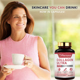 Colageno Hidrolizado Ultra-Cápsulas 3000 MG Rejuvenece  Piel