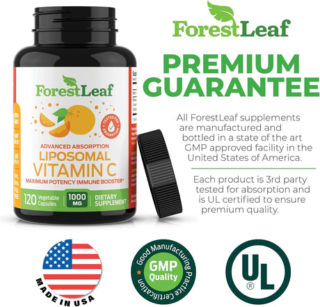 Suplementos Vitamina C liposomal 1000 mg  con aceite MCT