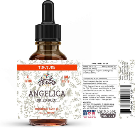 Suplementos de hierbas seca orgánica prensada en frío 60 ml