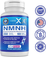 Suplementos GENEX 250mg NMNH Precursor NAD+ para envejecimi