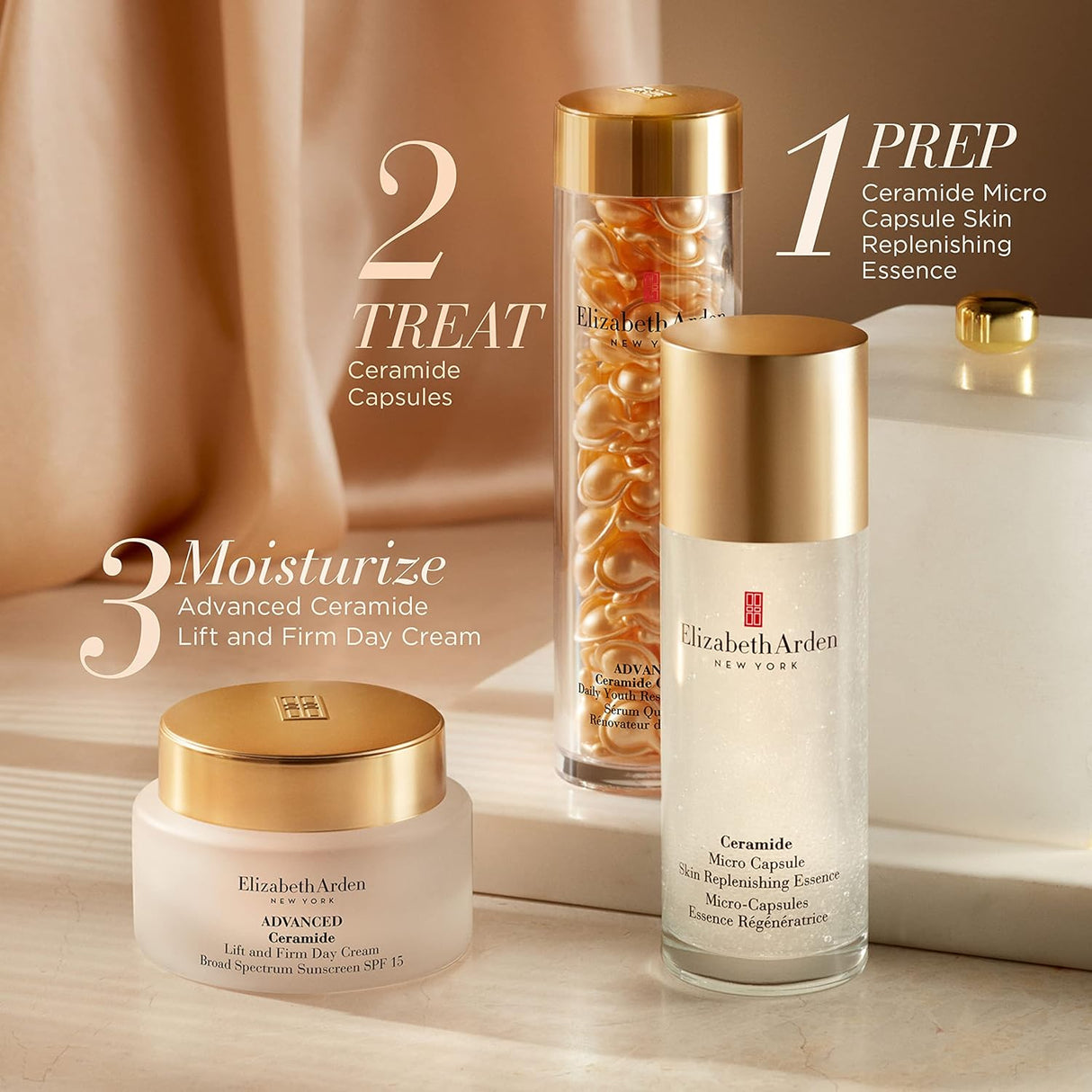 Crema Facial Reafirmante y Antiedad Advanced Ceramide
