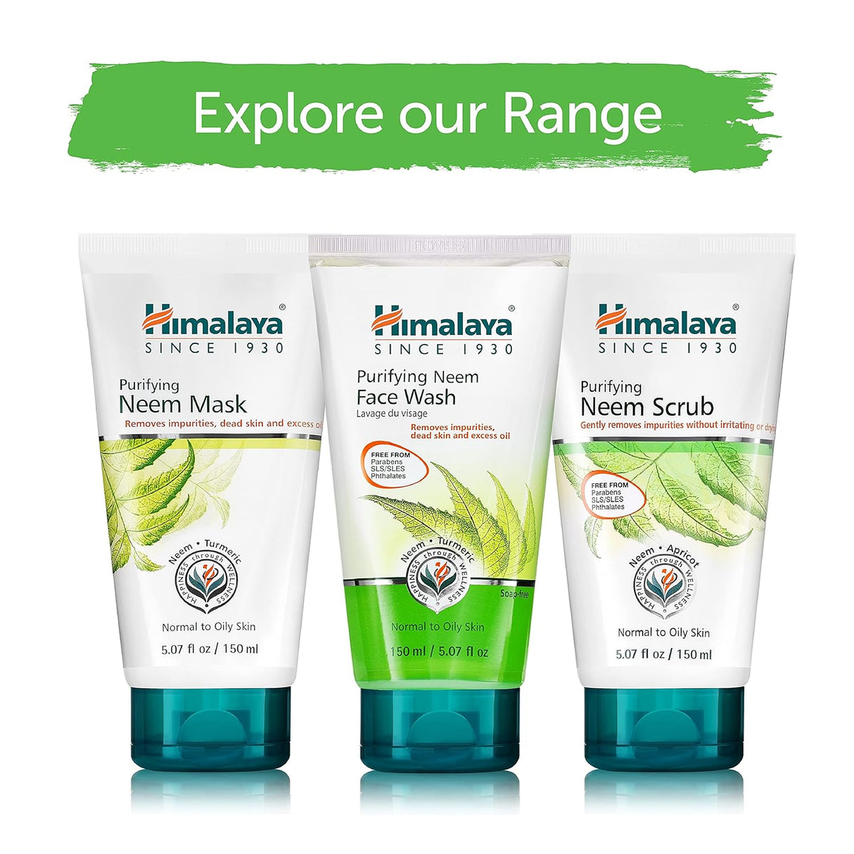 Lavado Facial de Neem y Cúrcuma para Piel Grasa, Vegano