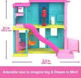 Mini BarbieLand Casa de Muñecas con Muñeca, Muebles y Accesorios