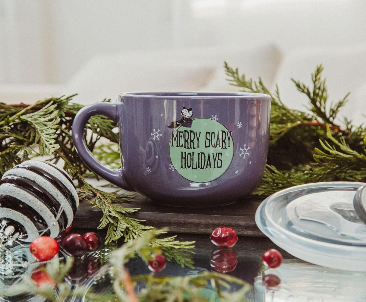 Tazón de sopa Cerámico Disney Pesadilla Antes de Navidad 24 oz