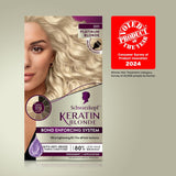 Kit ultra aclarador de tinte permanente, rubio platinado 001